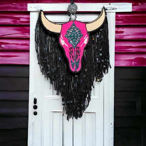 Diamond Bull Skull