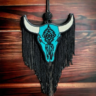 Diamond Bull Skull