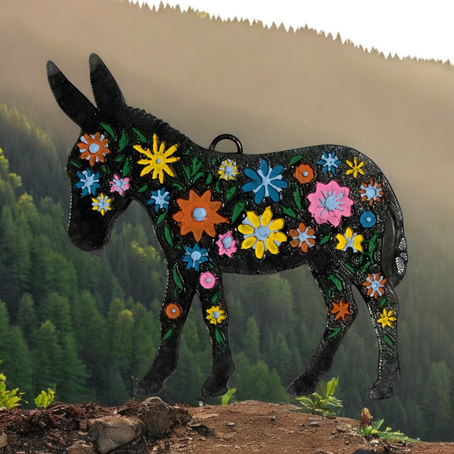 Floral Donkey