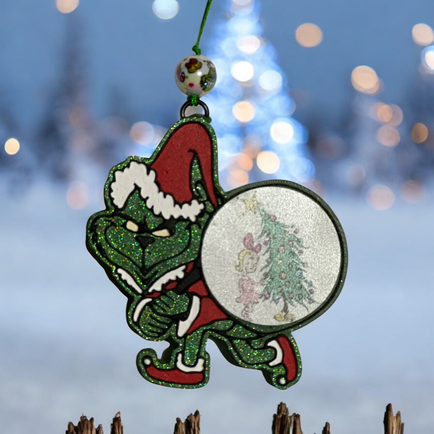 Christmas Grinch Cardstock