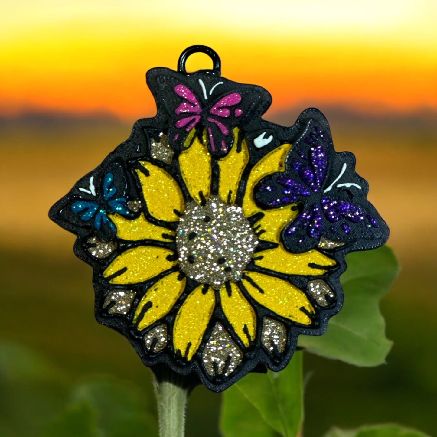 Sunflower W/ Butterflies