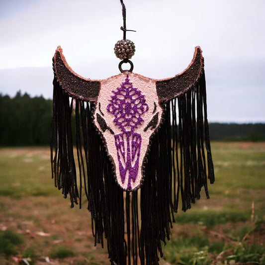 Diamond Bull Skull
