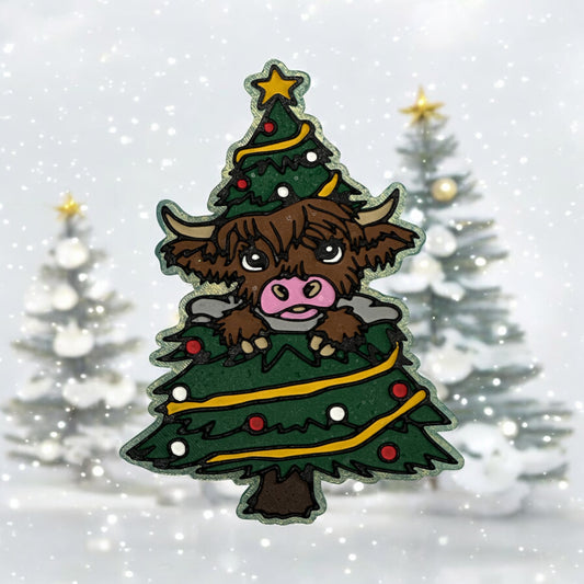 Christmas Tree Cow