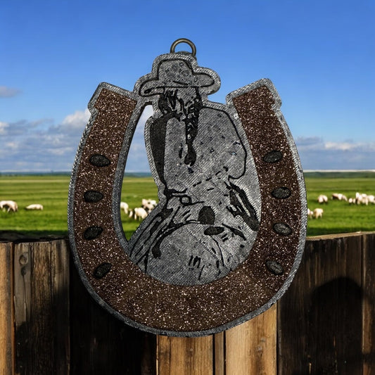 Cowgirl Horseshoe