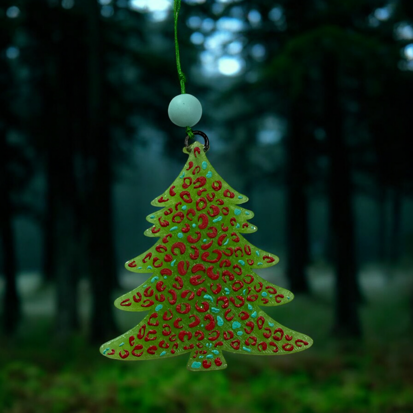 Christmas Leopard Tree